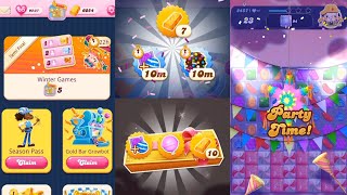 Free Booster & Gold Bar | Legendary Level 2457 Using Party Booster Candy Crush S