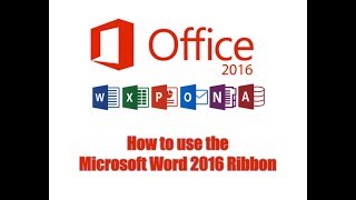 How to use the Microsoft Word 2016 Ribbon