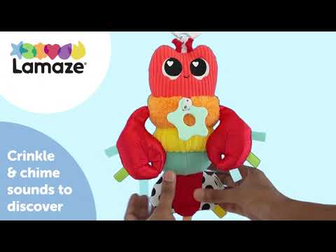 Lamaze Liam the Lobster™ Clip & Go Lamaze Liam the Lobster™ Clip & Go