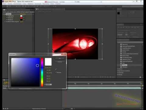Как сделать киношную картинку в after effects Как сделать киношную картинку в after effects