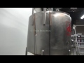 Video Cherry Burrell 1500 Gallon 304 Stainless Steel Single Wall Mixing Tank Demonstration