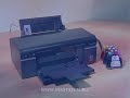 Промывка печатающей головки на примере принтера Epson T50