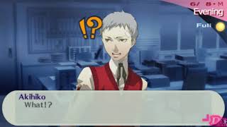 Persona 3 Portable Akihiko, Are You Blind?