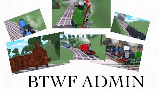 Btwf Admin Experience