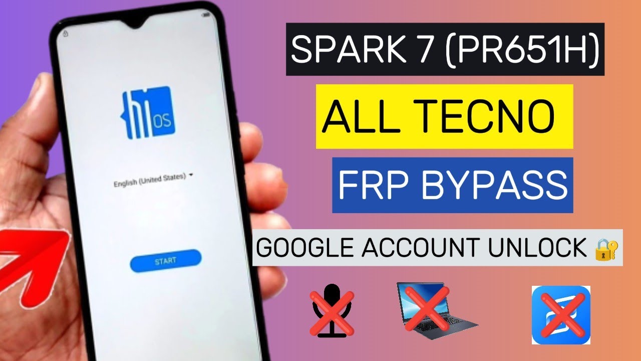 All Tecno Spark 7 (PR651H) FRP Bypass || Google Account All Tecno Spark 7 (PR651H) FRP Bypass || Google Account