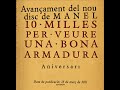 MANEL. ANIVERSARI.