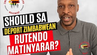 The Shocking Truth About Rutendo Matinyarares Situation In South Africa Exposed