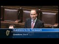 Enda Kenny and Micheal Martin discuss the missing bank guarantee files, 17/07/12