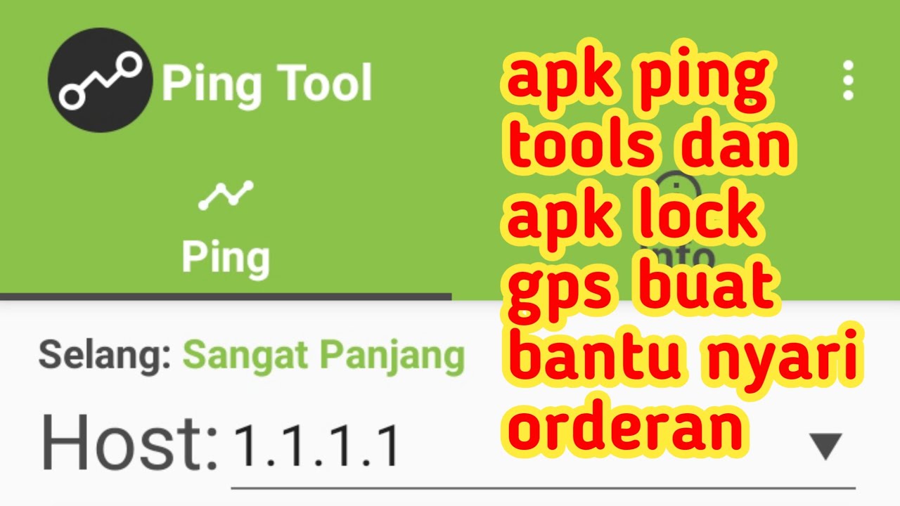 Apk ping tools and gps lock for search tools Apk ping tools and gps lock for search tools