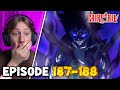 GAJEEL IS INSANE!!!!! - Fairy Tail Episode 187 & 188 Reaction
