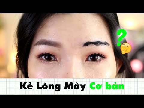 5 PHÚT KẺ LÔNG MÀY CƠ BẢN TỪ A-Z ✏️👁️ Học Trang Điểm Cá Nhân