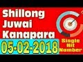 Shillong Teer Results 05/02/2018 Shillong Khanapara Juwai Teer Common Number
