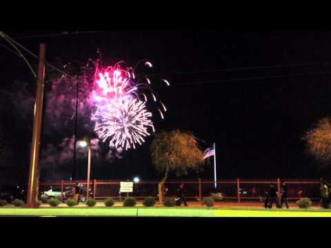 FIREWORKS 4TH OF JULY PHOENIX ARIZONA 2012 (song by KATY PERRY...