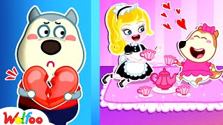 New Wolfoo Gets Jealous Of Barbie Nanny - Siblings Stories Wolfoo Channel Kids Cartoon