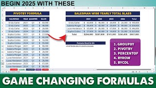 2025S New Game-Changing Excel Functions You Cant Miss
