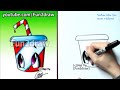 Kawaii Food - How to Draw Kawaii EASY - Soda pop drink
