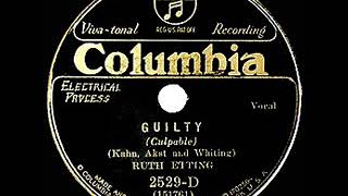 Watch Ruth Etting Guilty video