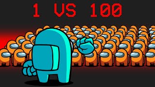 1 Vs 100 In Among Us