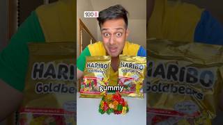 1 Vs 100 Gummy Bears