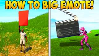 HOW TO MAKE ANY EMOTE BIG! - Fortnite Funny Fails and WTF Moments! #244 (Daily Moments)