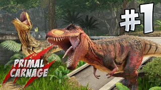 Primal Carnage Extinction Part 1 - T.rex Squad