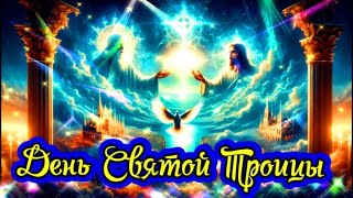 День Святой Троицы 2024! Супер Поздравление С Днём Святой Троицы! С Троицей 2024 🙏