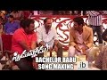 Speedunnodu Bachelor Babu song making - idlebrain.com