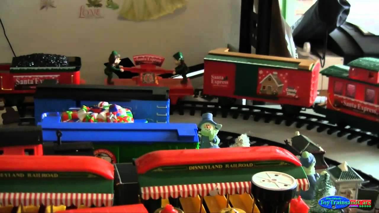 Santa Express G Scale Toy Train - YouTube