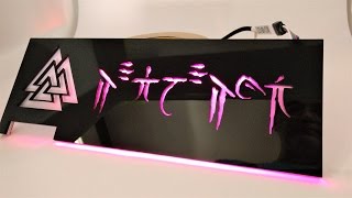 My First Rgb Graphics Card Backplate From Jmmods
