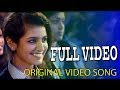 Malayalam actress Priya Prakash Varrier original music video full