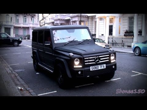 Brabus Mercedes G350 CDI - Carbon Wrap - Walkaround, Startup, Revs, Acceleration