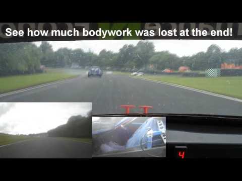 ZCars Mini Race -On board crash!, overtakes & photo finish!