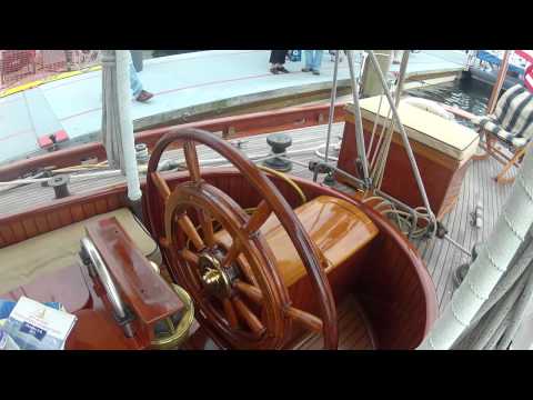 Witchcraft 66 Feet Of Antique Working Wooden Yacht By Abkvideo