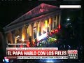 C5N - ASUNCION DEL PAPA: FRANCISCO HABLO CON LOS FIELES EN LA CATEDRAL METROPOLITANA