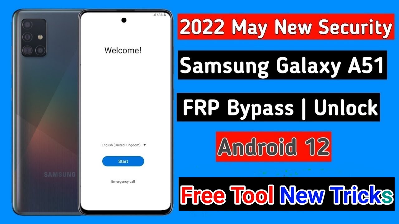 Samsung A51 FRP Unlock Android 12 | New Method 2022 | Samsung A51 FRP Unlock Android 12 | New Method 2022 |