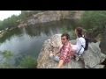 Видео Hitchhiking Trip - Clif Jumps in Korostyshiv Canyon