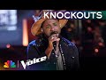 Tae Lewis Raises the Bar with His Performance of "Runnin' Outta Moonlight" | The Voice Knockouts