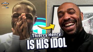 Thierry Henry Surprises Inter's Marcus Thuram In Wholesome Interview! | Morning Footy | Cbs Sports