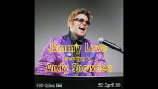 Jimmy Love Speaking To Andy Snowden On 105 Calon Fm