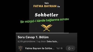 Bir Mürşid-I Kâmile Bağlanma Sorusu. Cvp Bağlanmayın, Yararlanin