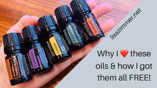 Why I LOVE these oils and how I get them all FREE! Live with doTERRA Blue Diamond Lisa Zimmer...