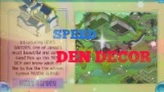 Speed Den Decor- Lizas Garden