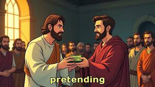 Telling The Truth Matters The Story Of Ananias And Sapphira Kids Bible Story Acts 5