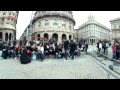 Видео FLASH MOB GANGNAM STYLE GENOVA 2012 FULL UN-(OFFICIAL VIDEO)