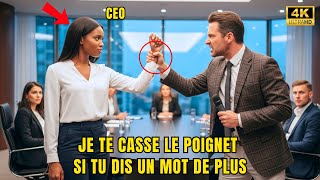 Vice-Président Brise Le Poignet Dune Stagiaire Noire, Ignorant Quelle Est Pdg