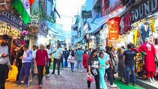 Walking In India 2025 - New Delhi, Lajpat Nagar Market 4K