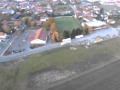 Landung in Flugsicht mit Gleitschirm-Tandem in EDQG Giebelstadt 6.11.11