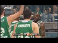 Panathinaikos B.C - Cska (73-72) EL Playoff GM4 2013/2014 (Highlights)