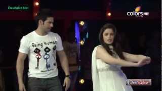 Karan Johar Dancing on the song Radha from movie Student of the year on Bigg Boss