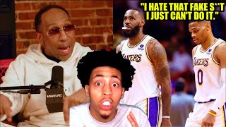 Stephen A Smith Still Cant Let Lebron Go Westbrook Is Tired Of Lebron Being Fake? Reaction